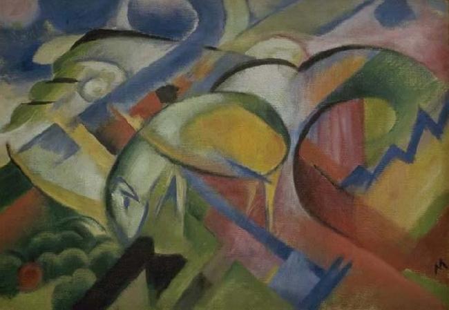 Franz Marc The Lamb oil painting picture
